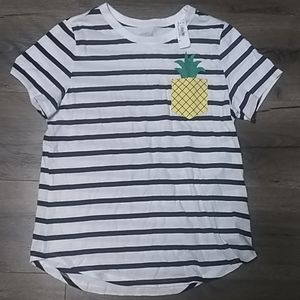 🍍Old Navy striped pineapple shirt